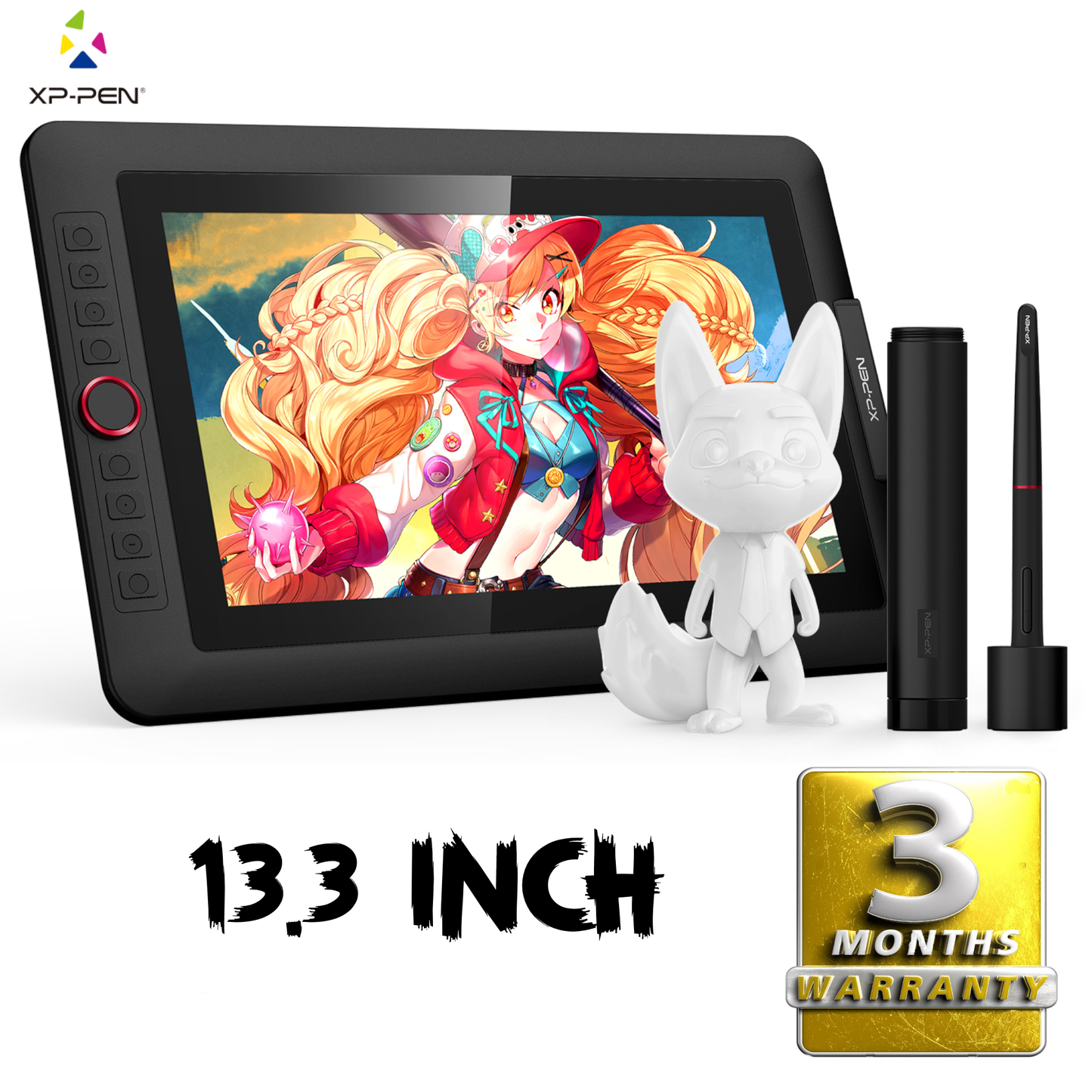 XPPen Artist13.3 Pro Drawing Tablet with Screen Full-Laminated Graphics Drawing Monitor