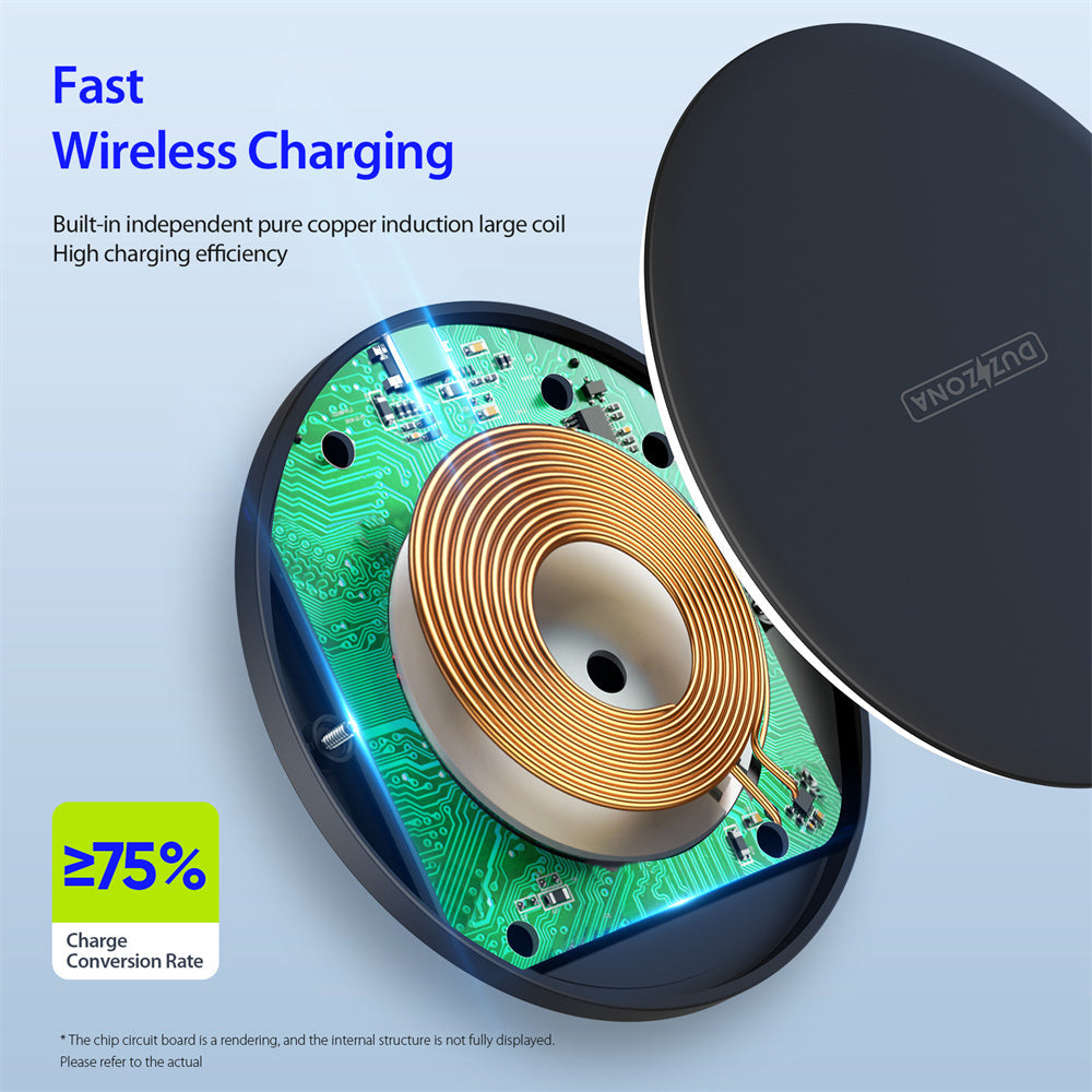 Duzzona Simple 15W Wireless Charger Pad