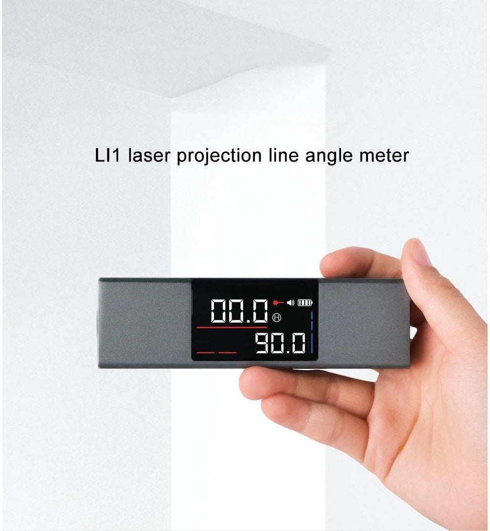DUKA ATuMan LI1 Laser Line Projector Angles Laser Measurement Tools USB C Charging Laser Measure for Home