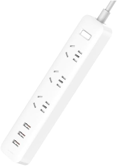 Xiaomi Mi Power Strip 3 Sockets / 3 USB Ports - White