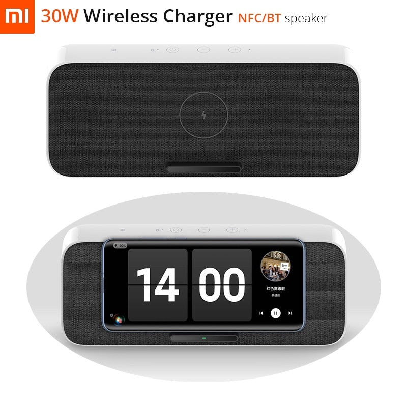 Xiaomi Mi Wireless Charger Bluetooth Speaker NFC Bluetooth 5.0 Loudspeaker