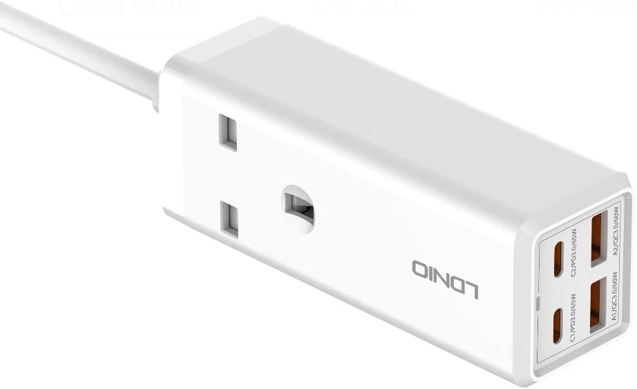 dnio 65W Multifunction Universal Power Adapter SC1418