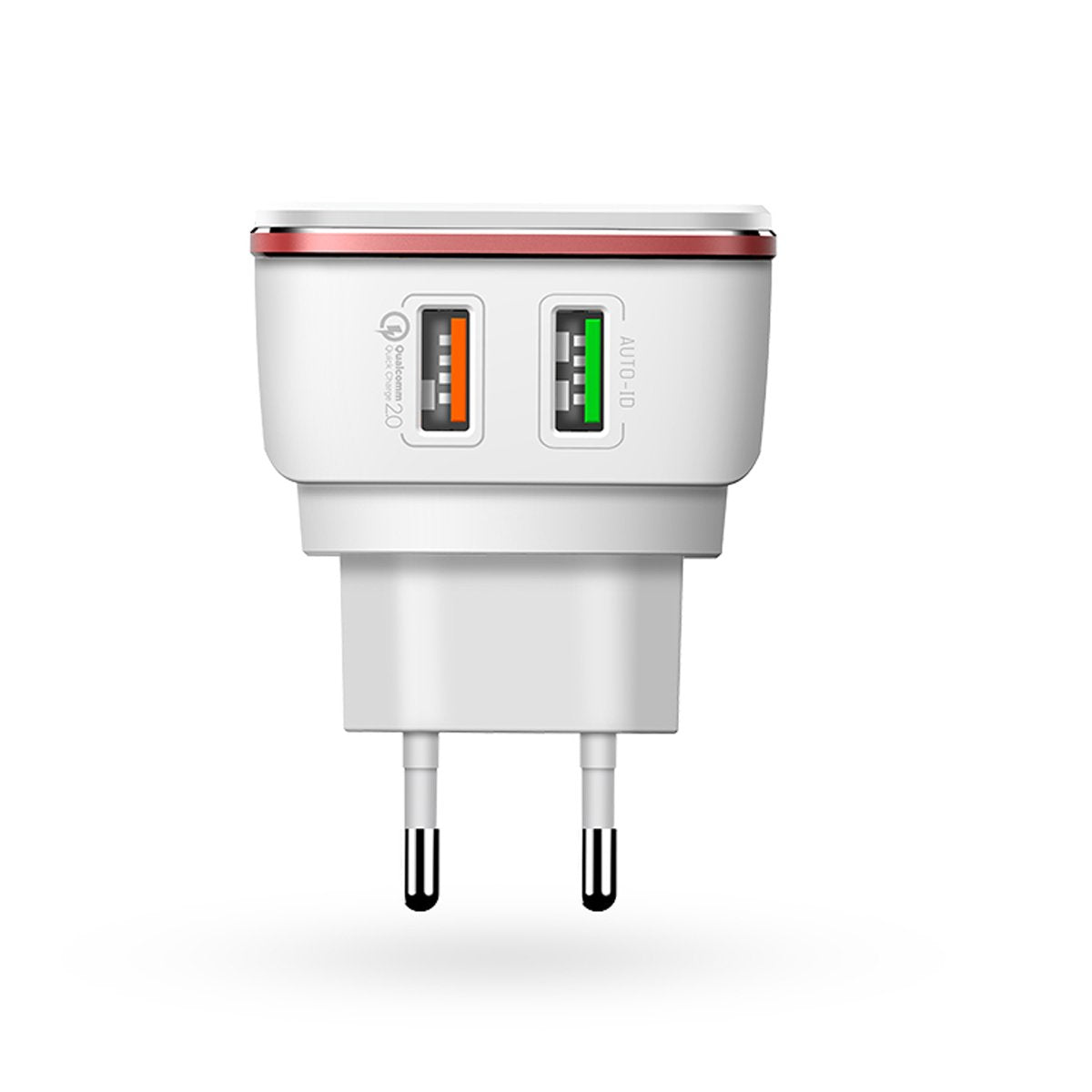 LDNIO A2405Q Qualcomm 2.0 Quick Charge Dual USB with AUTO-ID and Micro USB Cable