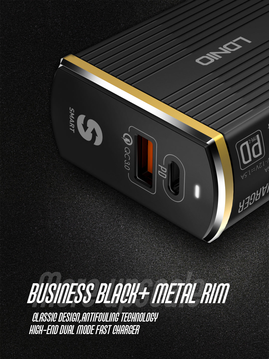 LDNIO A2502C EU Plug With Type-C Slot