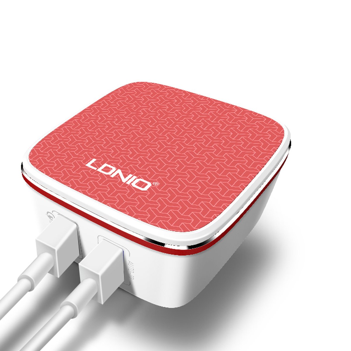 LDNIO A2405Q Qualcomm 2.0 Quick Charge Dual USB with AUTO-ID and Micro USB Cable