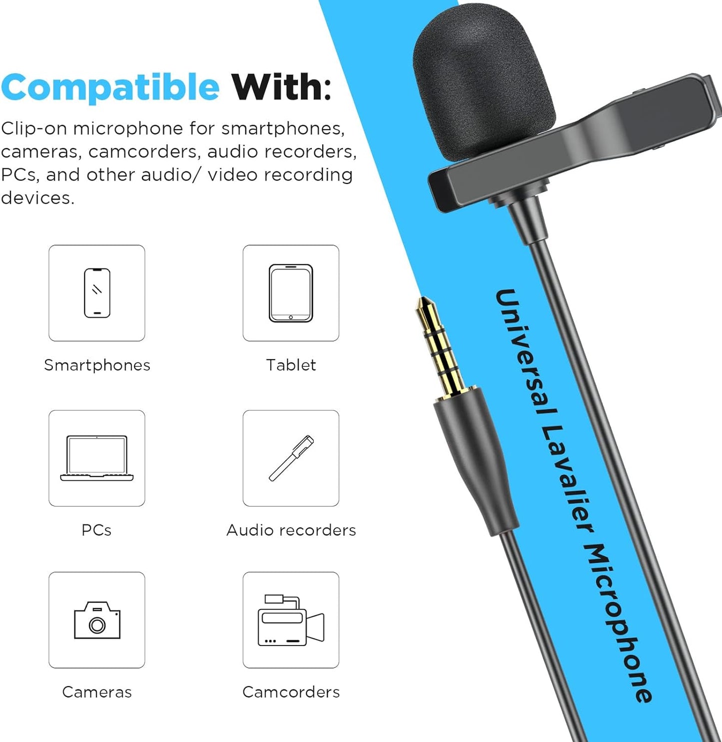 BOYA BY-M1S Professional Lavalier Microphone