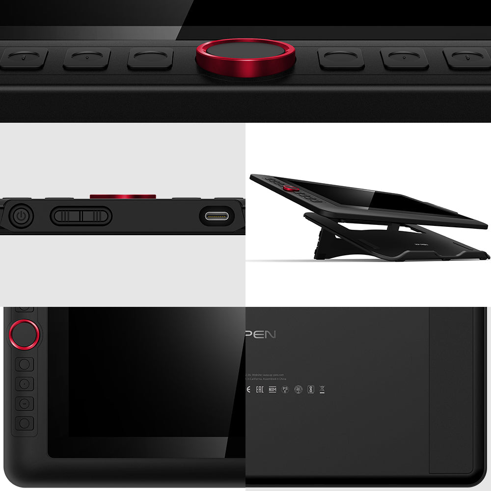 XPPen Artist13.3 Pro Drawing Tablet with Screen Full-Laminated Graphics Drawing Monitor