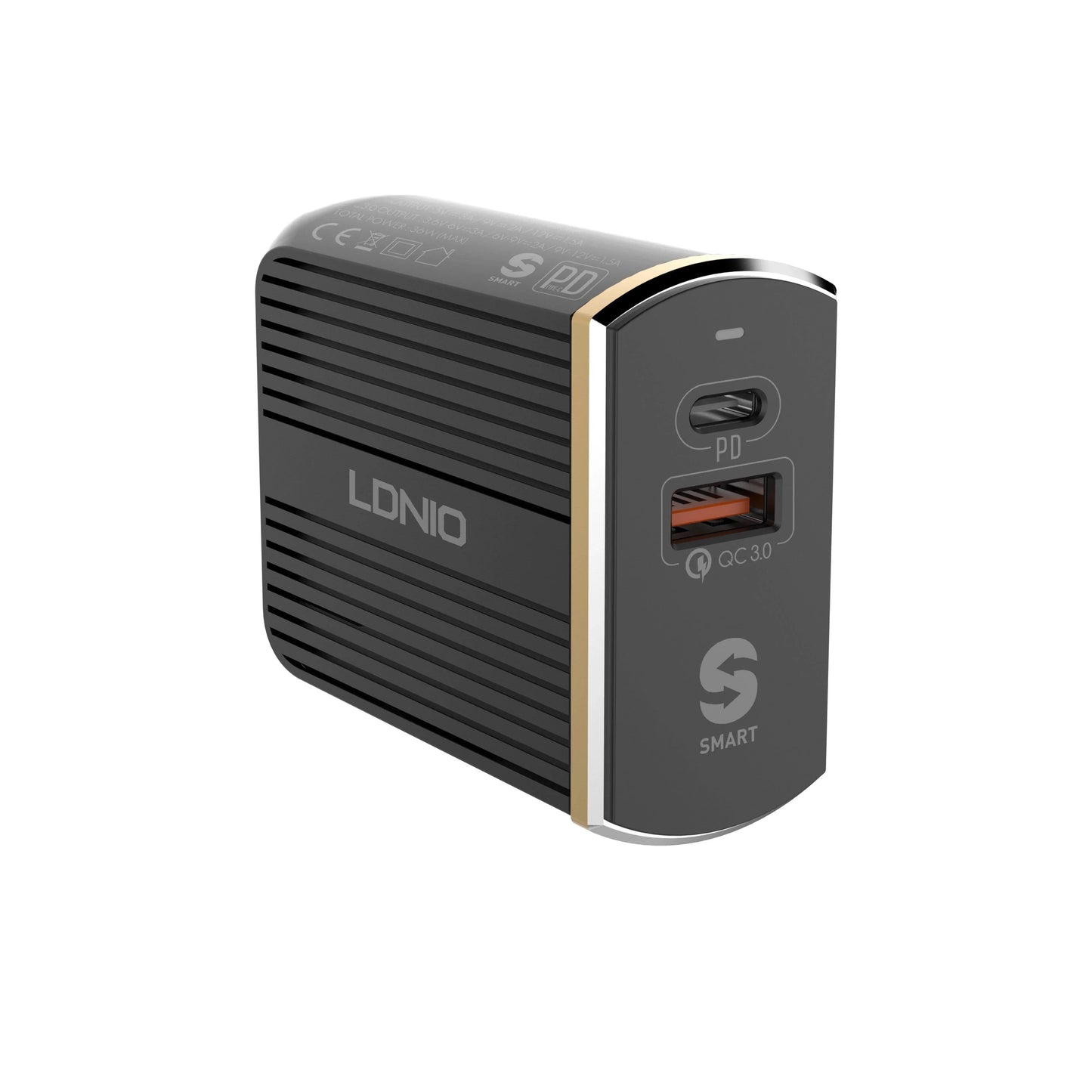 LDNIO A2502C EU Plug With Type-C Slot