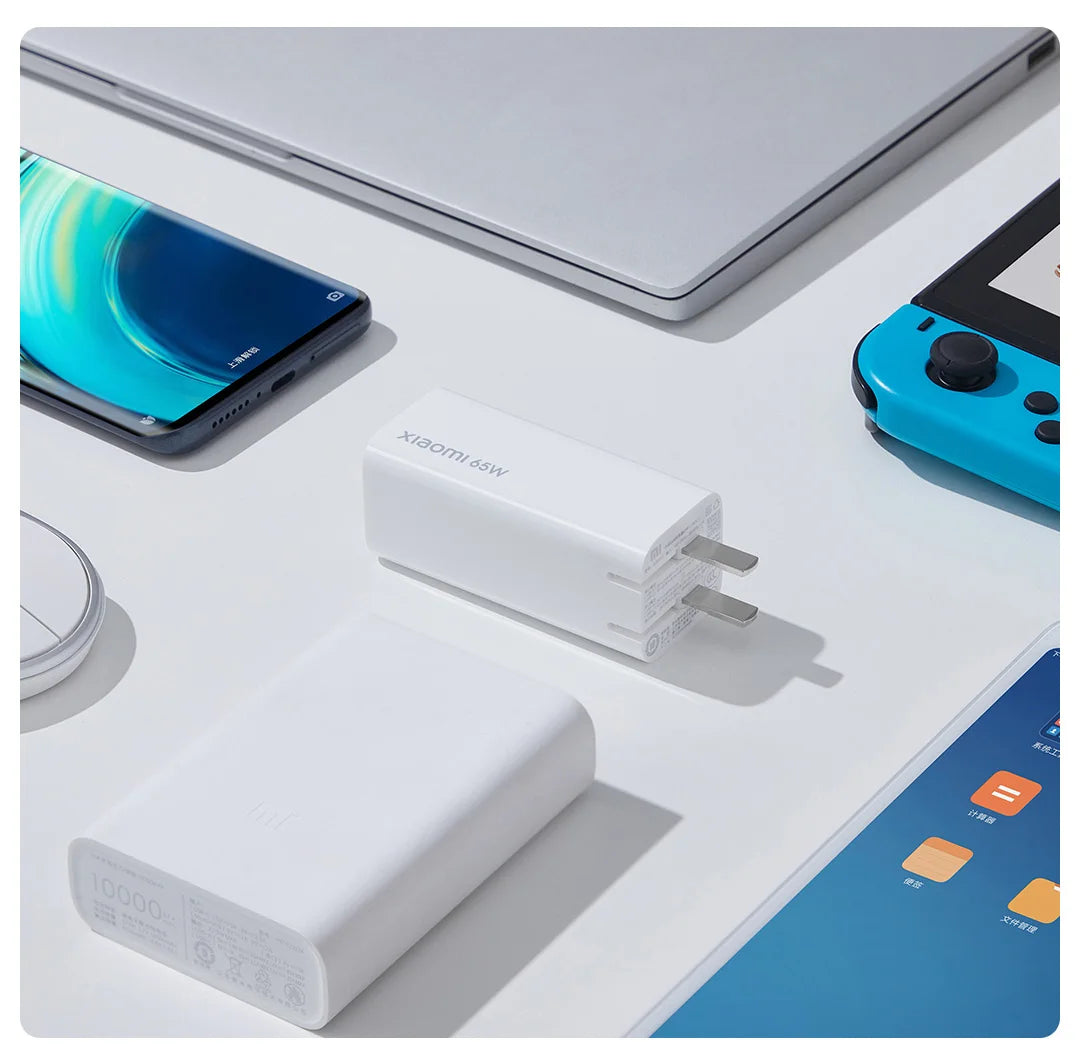 Xiaomi Mi GaN 65W Travel Charger 1A1C Type-C Smart Output PD Quick Charger