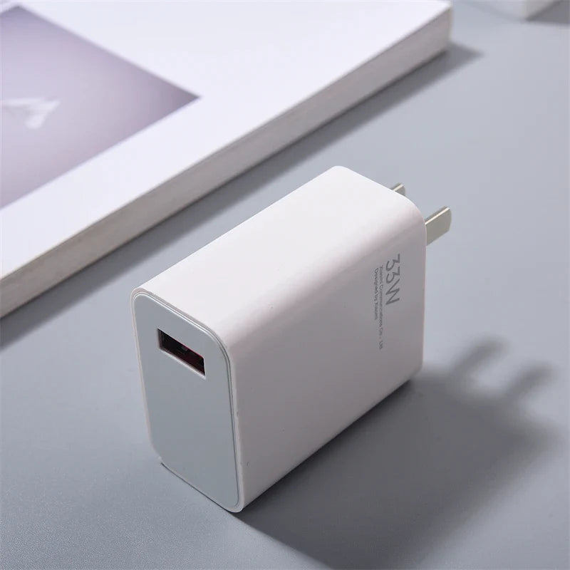 Xiaomi Mi 33W Wall charger safe and secure charging power With Cable