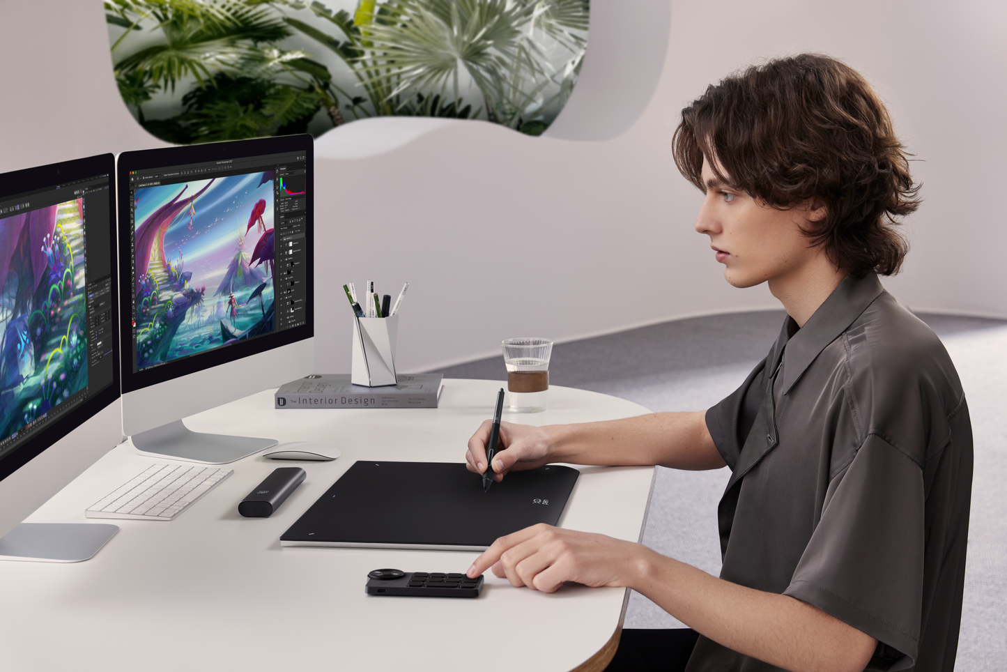 XP Pen Deco Pro LW (Gen2) 11 Inch Bluetooth Computer Graphics Tablet with X3 Pro Stylus