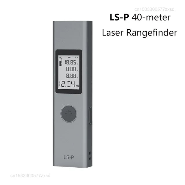 LS - P Laser Range Finder Infrared Hand-held Distance Meter from Xiaomi youpin - Silver