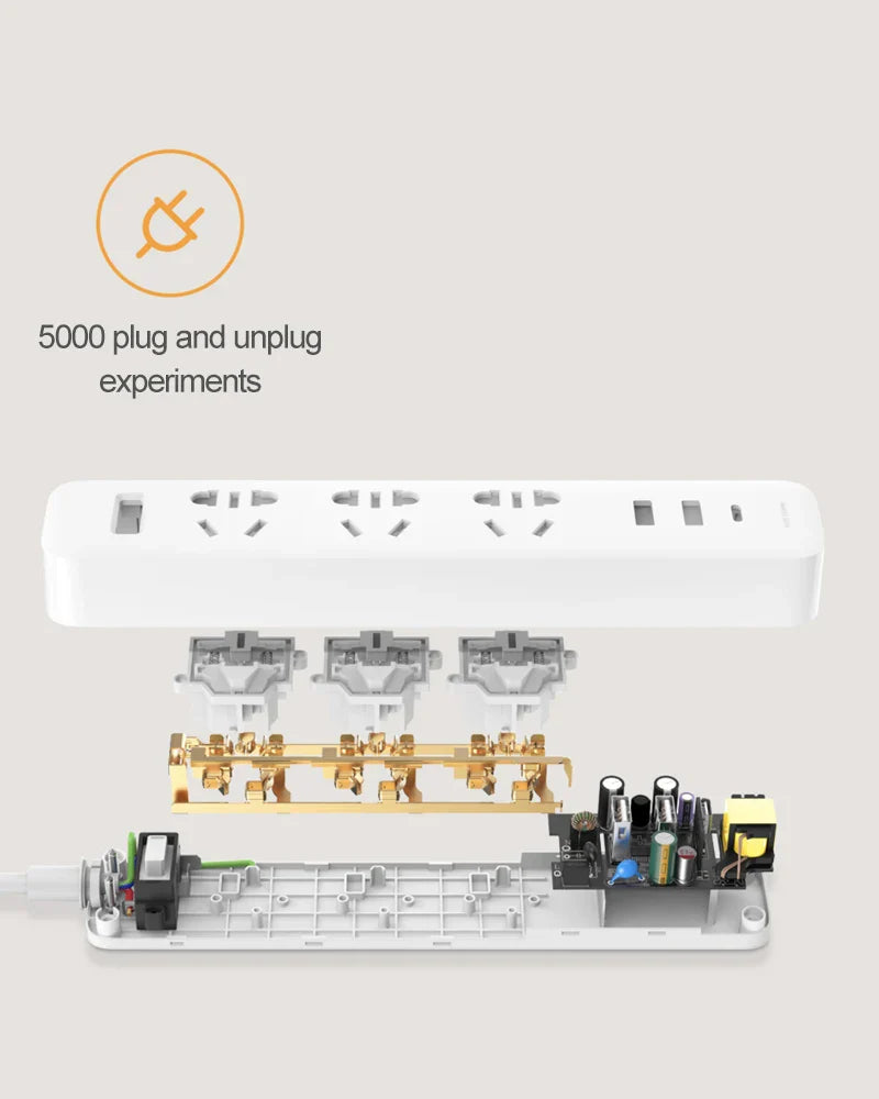 Mi Power Strip 20W Fast Charging version (2A1C)