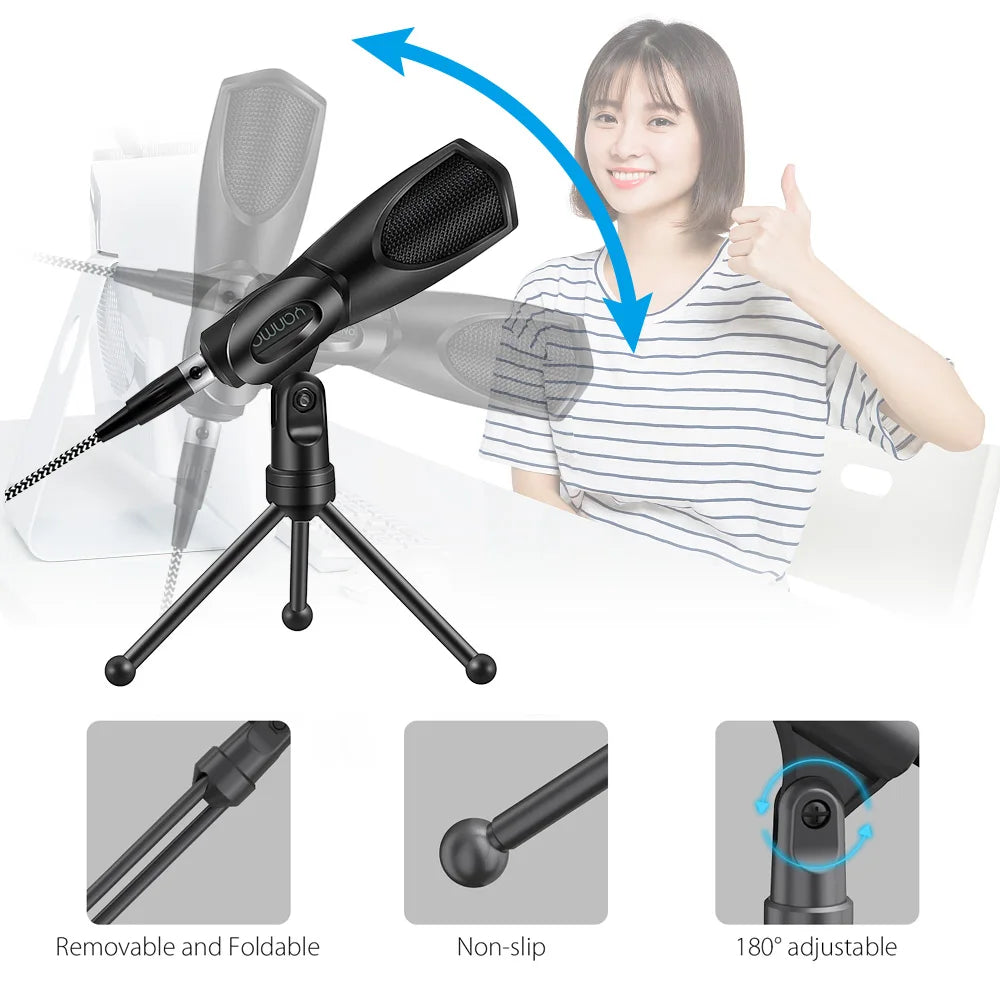 Yanmai Q3B newest design usb microphone studio condenser microphone gaming