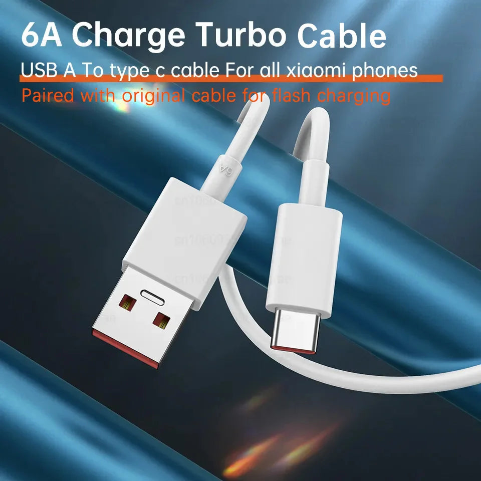 Xiaomi Mi 33W Wall charger safe and secure charging power With Cable