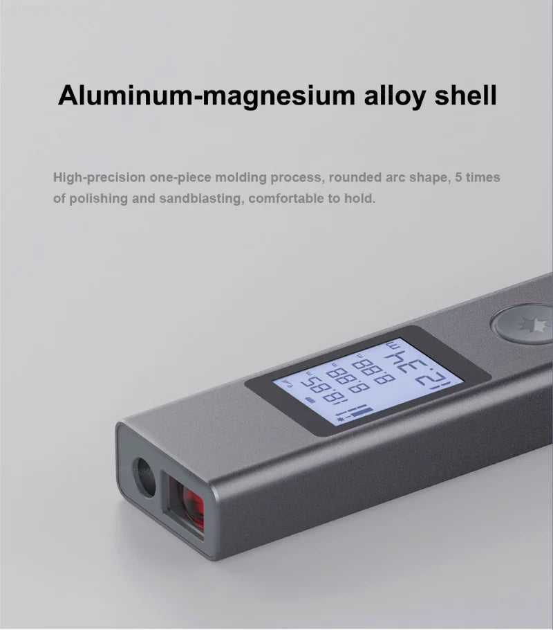 LS - P Laser Range Finder Infrared Hand-held Distance Meter from Xiaomi youpin - Silver