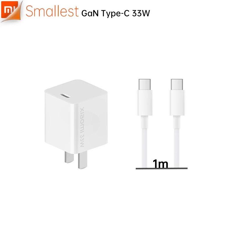 Xiaomi Mi GaN Charger Type-C 33W With Cable