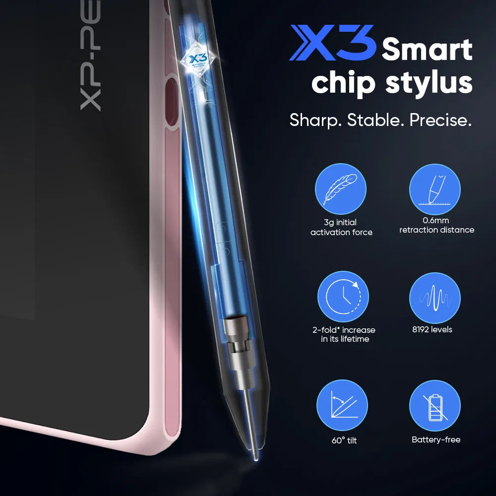XPPen Artist 13 (Gen 2) Drawing Tablet with Screen , Full Laminated 13.3 inch IPS Screen