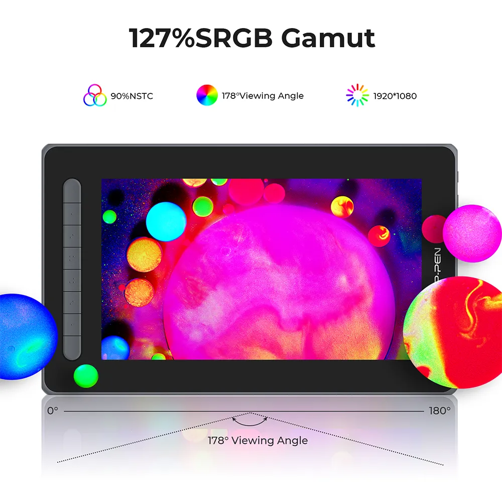 XPPen Artist 12 (Gen 2) Drawing Tablet with Screen, 12 inch Graphics Tablets