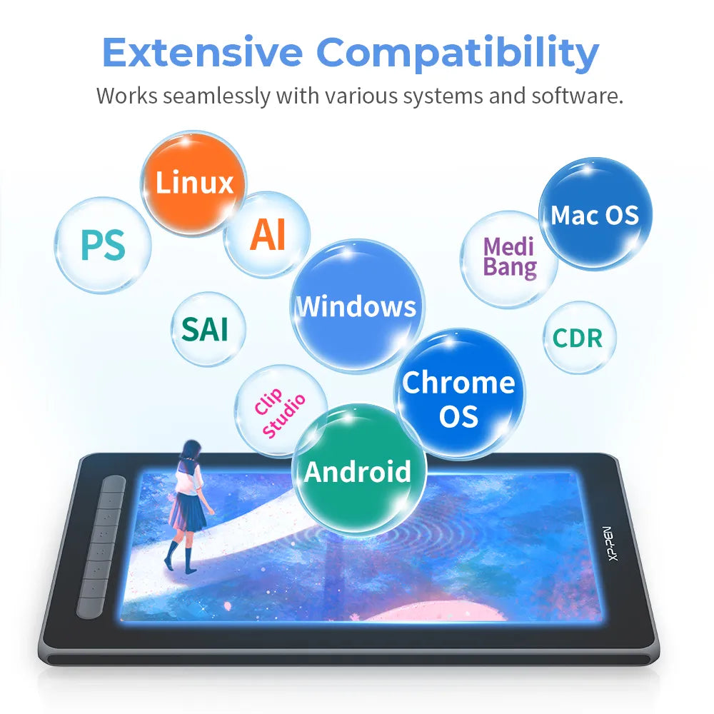 XPPen Artist 12 (Gen 2) Drawing Tablet with Screen, 12 inch Graphics Tablets