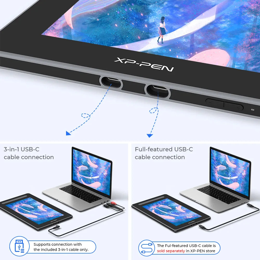 XPPen Artist 12 (Gen 2) Drawing Tablet with Screen, 12 inch Graphics Tablets