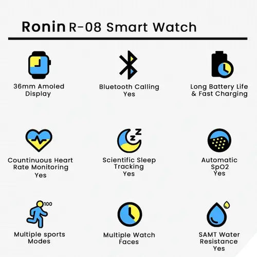 Ronin R-08 Smart Watch