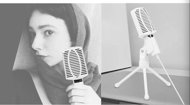 YANMAI SF-940 Professional Condenser 3.5mm Microphone with Tripod Stand for Audio Sound Recording,