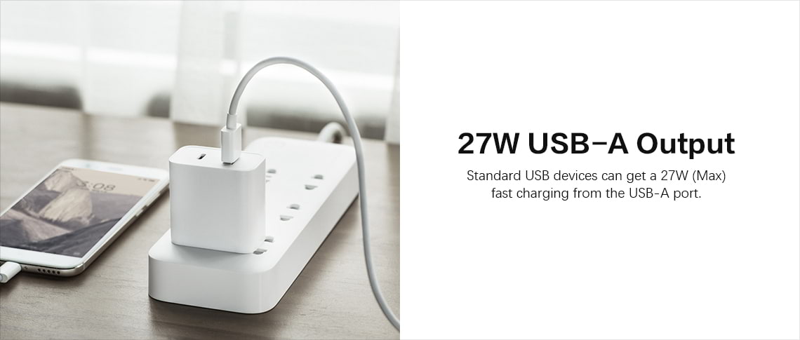 XIAOMI 30W USB Type-C FAST CHARGER (1A1C)