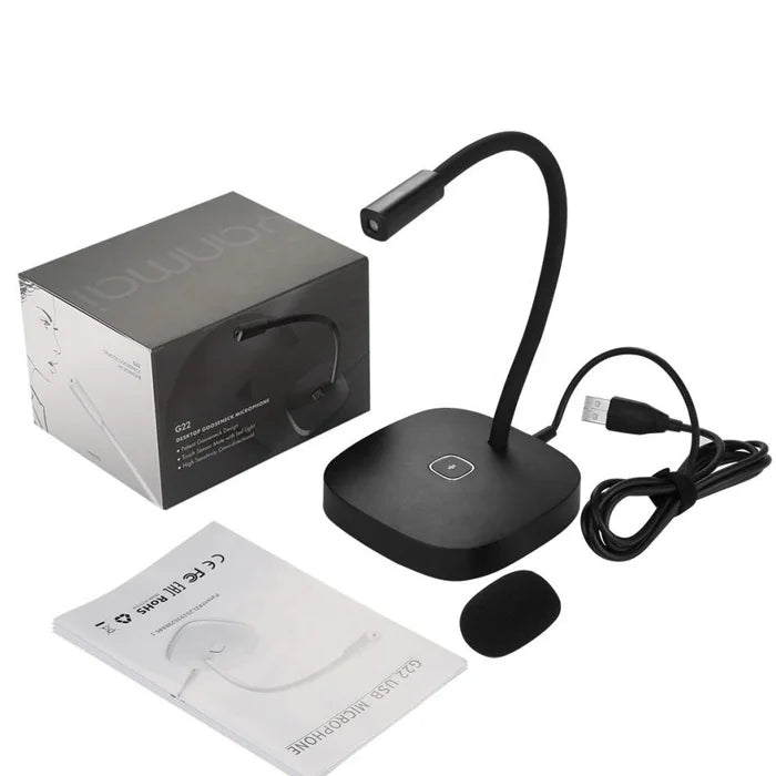 YANMAI Touch Mute G22 Gooseneck Usb Microphone