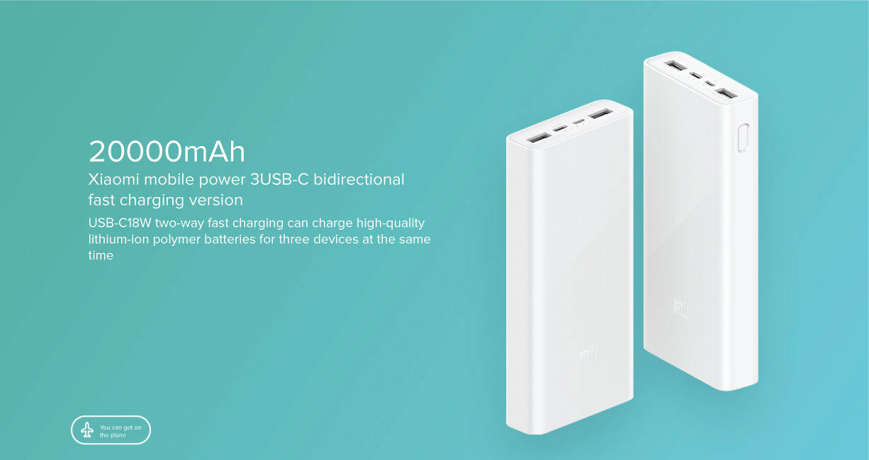 Mi Power Bank 3 20000mAh 18W