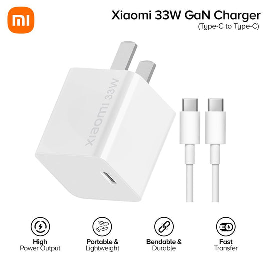Xiaomi Mi GaN Charger Type-C 33W With Cable