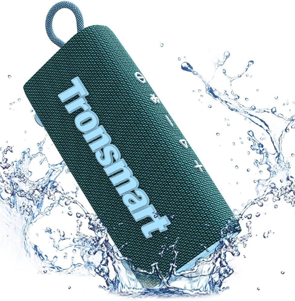 Tronsmart Trip Bluetooth 5.3 Speaker Dual-Driver Portable Speaker Black & Blue