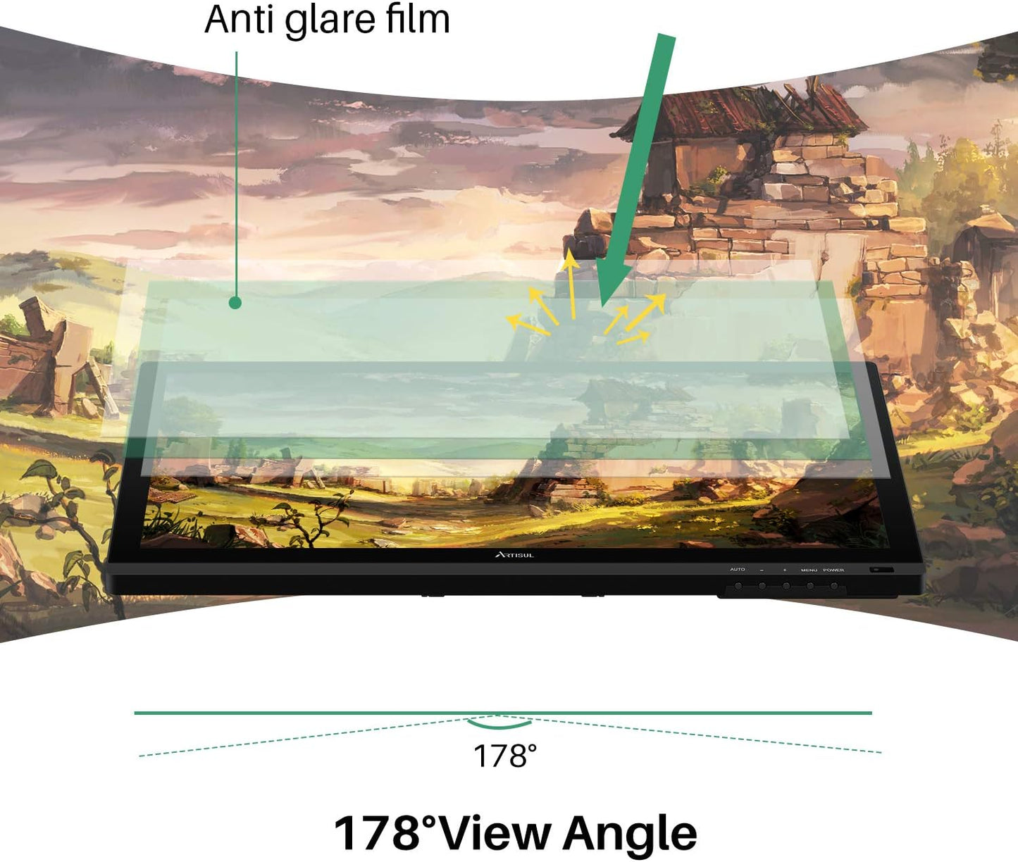 Artisul D22S 21.5 inch Graphic Tablet with Screen Pen Display