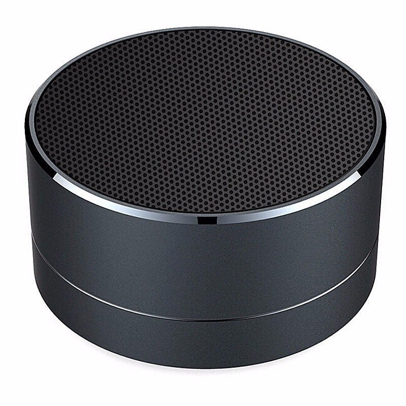 OPPPO N6 Minimalist Style Reflective Light Bluetooth Speaker - Silver