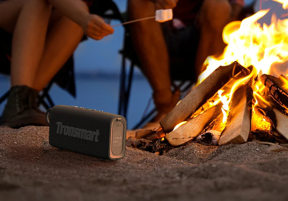 Tronsmart Trip Bluetooth 5.3 Speaker Dual-Driver Portable Speaker Black & Blue
