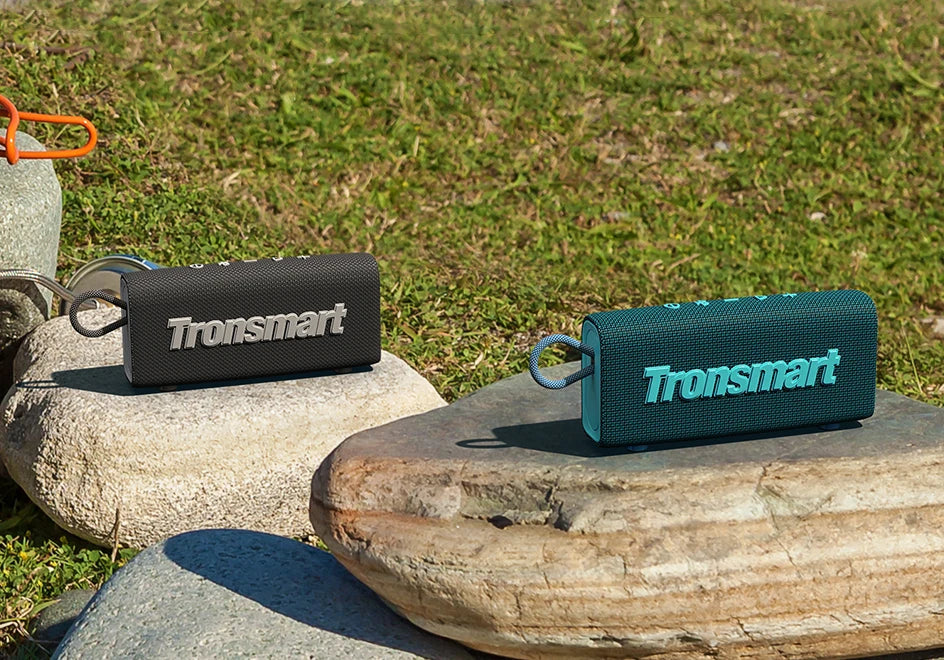 Tronsmart Trip Bluetooth 5.3 Speaker Dual-Driver Portable Speaker Black & Blue