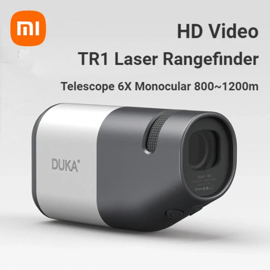 Xiaomi Duka TR1 1200M LCD Screen Sightseeing Telescope Rangefinder Laser Distance Meter for Golf Sport, Hunting,Survey,Travel