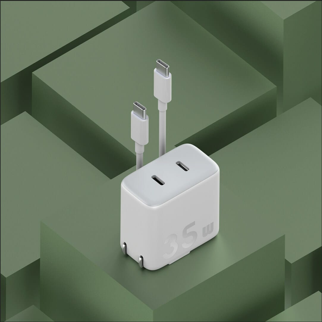 ZMI GaN3 Charger 35W (2C) White
