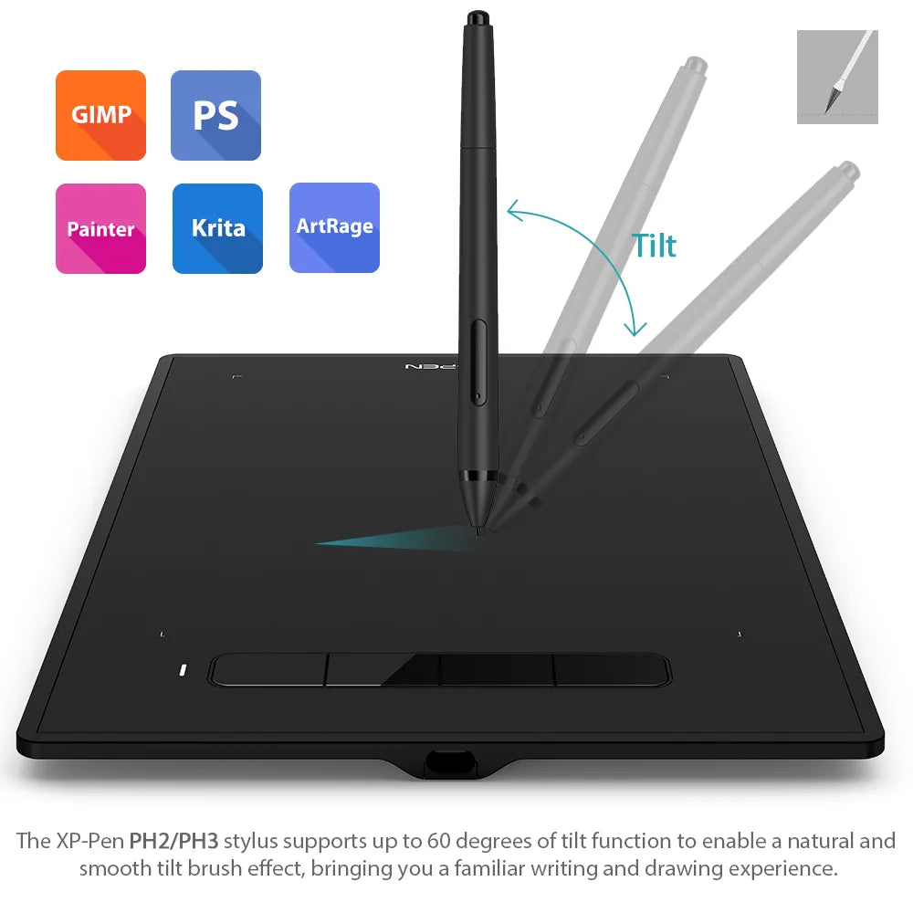 XPPen Star G960S Plus Graphics Drawing Tablet 9 x 6 inch