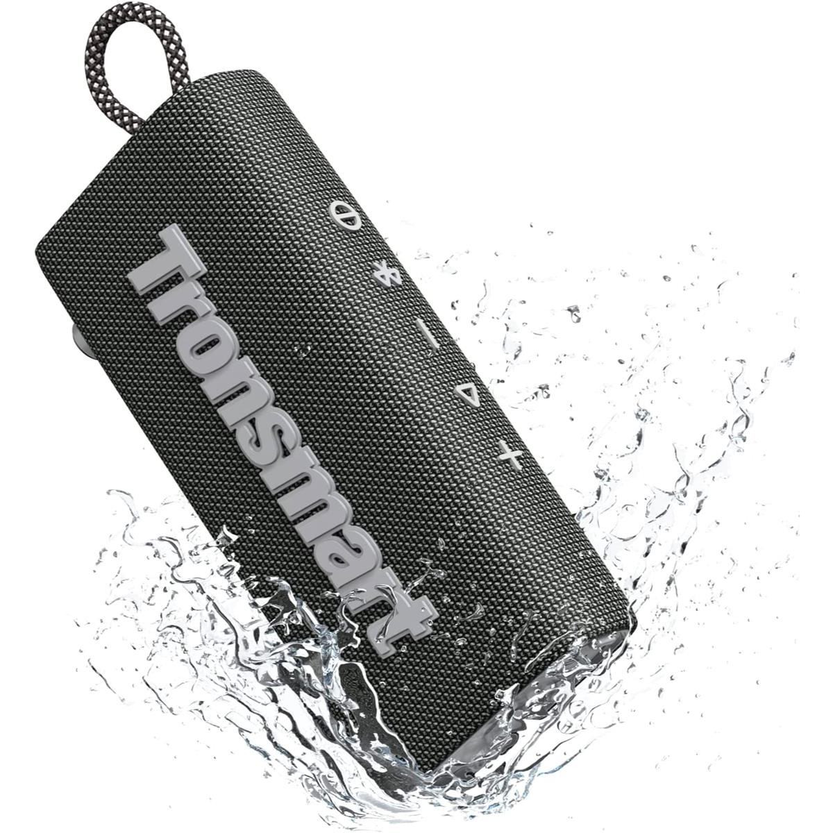 Tronsmart Trip Bluetooth 5.3 Speaker Dual-Driver Portable Speaker Black & Blue